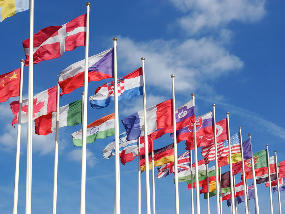 Flags from around the world